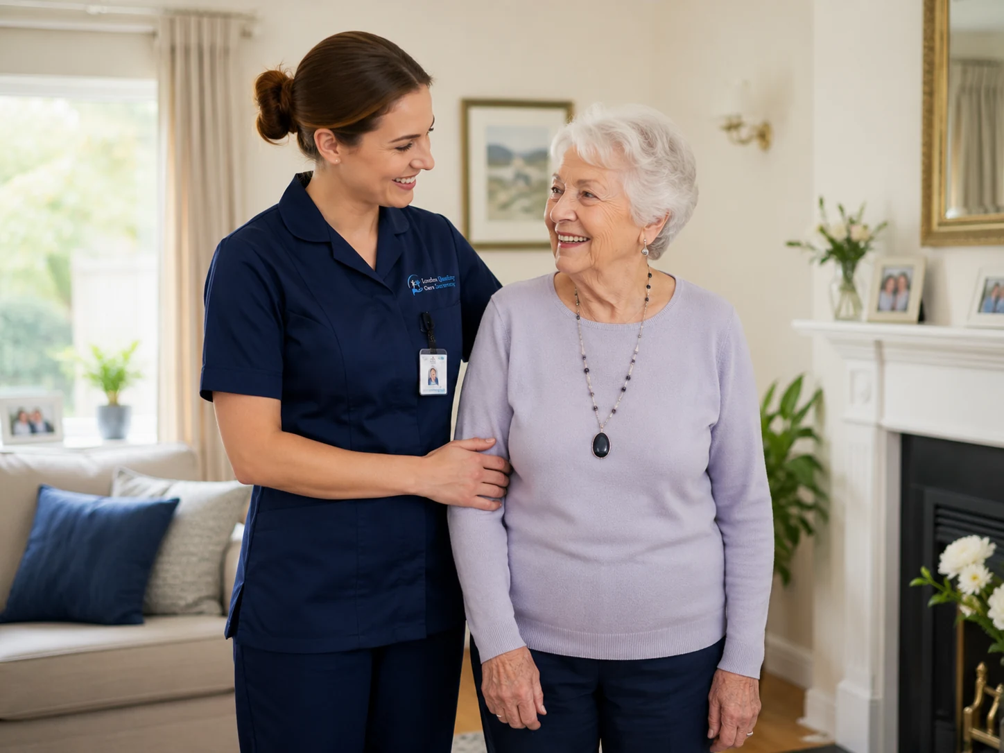 Personal care support from a London Quality Care Services carer